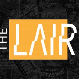The Lair Comics logo