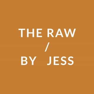 THE RAW / BY JESS logo