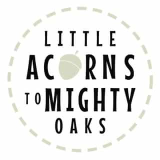 Little Acorns to Mighty Oaks logo