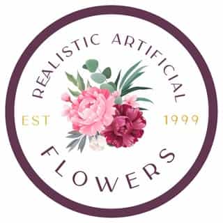 Realistic Artificial Flowers logo
