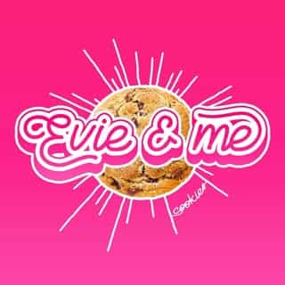 Evie & Me Cookies logo