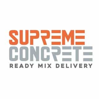 SUPREME CONCRETE READY MIX CONCRETE logo