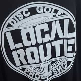 Local Route Disc Golf Pro Shop logo