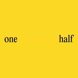 One Half logo