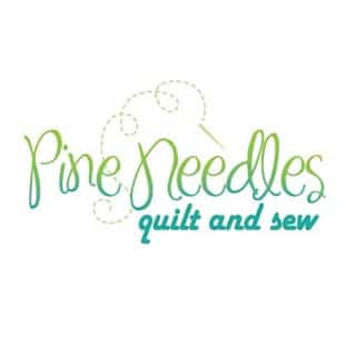 Pine Needles Quilt & Sew logo