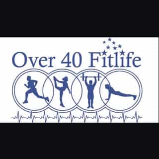 Over 40 Fit Life logo