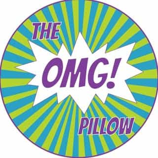 The OMG Pillow logo