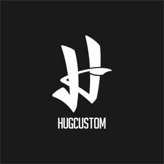 HUGSTICKERCUSTOM logo