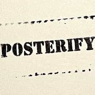 Posterify logo