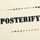 Posterify logo