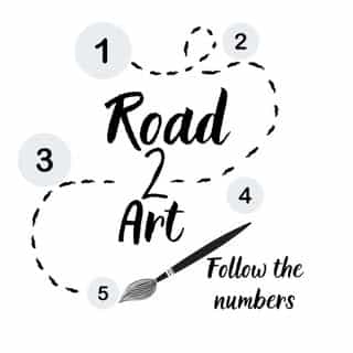 Road 2 Art - Mal Efter Tal logo