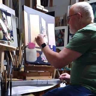 Harold J Dumas Art logo