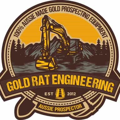 Gold Rat Highbankers Australian Made Gold prospecting Equipment logo