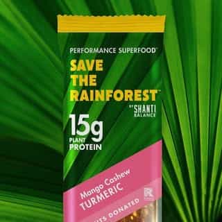 SAVE THE RAINFOREST BAR logo
