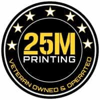 25M Printing logo
