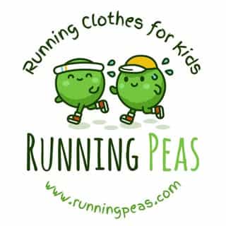 Running Peas logo