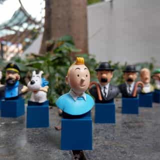 THE TINTIN SHOP SINGAPORE logo