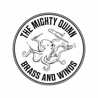 The Mighty Quinn Brass and Winds logo