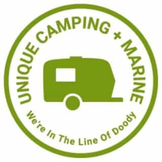 Unique Camping + Marine logo