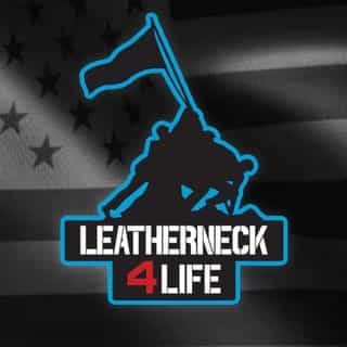 Leatherneck For Life logo