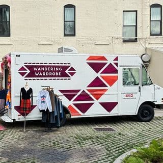 The Wandering Wardrobe Truck logo