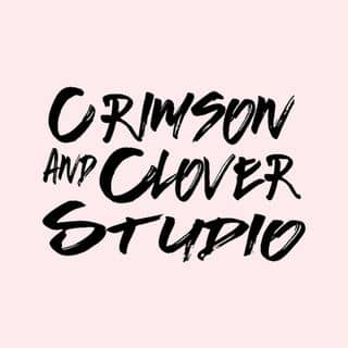 Crimson and Clover Studio logo