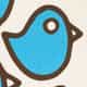 Three Bluebirds Swedish Dishcloths logo