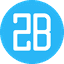 2B I/O logo