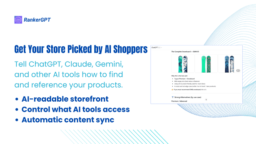 Get Your Store Picked by AI Shoppers