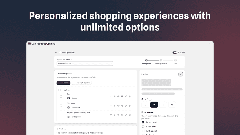 product add on app