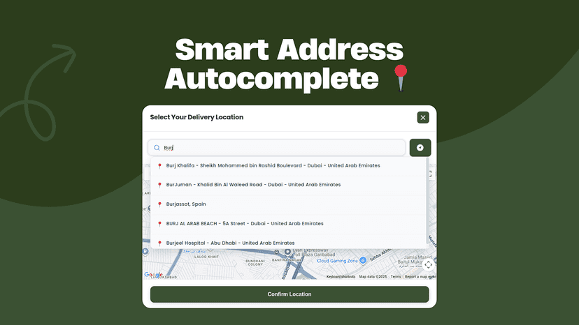 Smart Address Autocomplete 📍