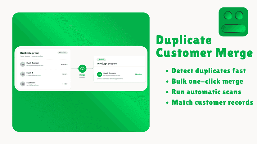 Duplicate Customer Merge