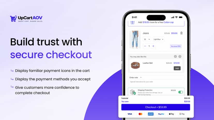 Secure Checkout Badges