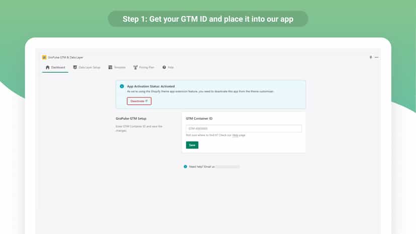 app dashboard