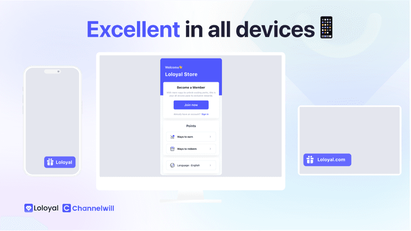 Same experience excellent in all your devices