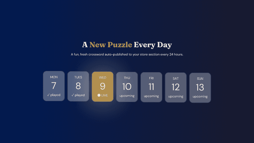 A New Puzzle Every Day