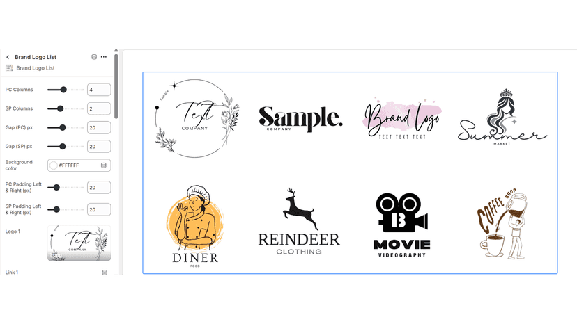 This is a list of sample logos.