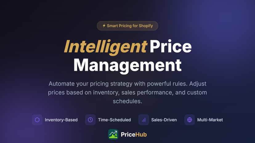 Smart pricing automation for Shopify stores