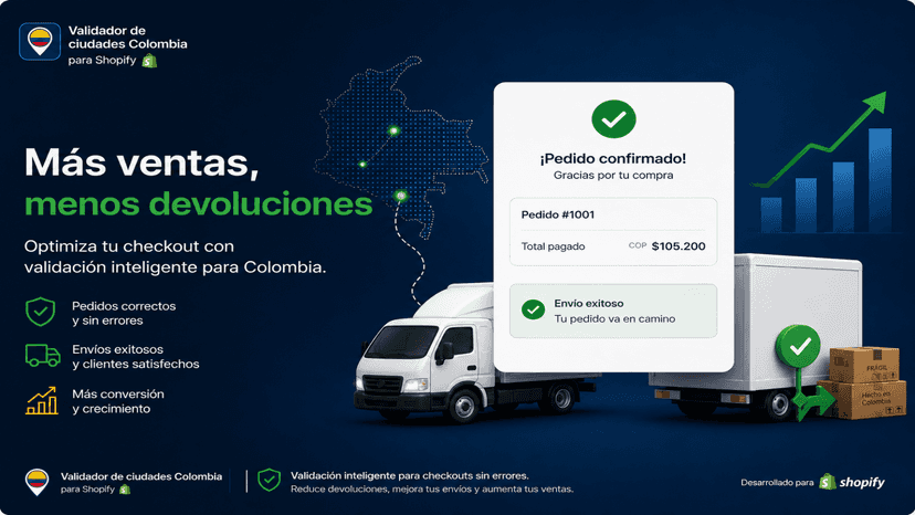Bloquea los pedidos de ciudades fuera de tu zona de cobertura.