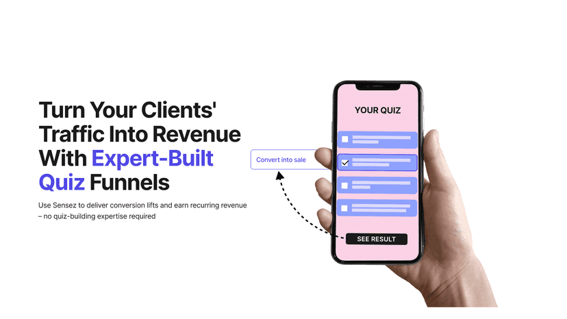 Turn your browsers into buyers with expert-built quiz funnels
