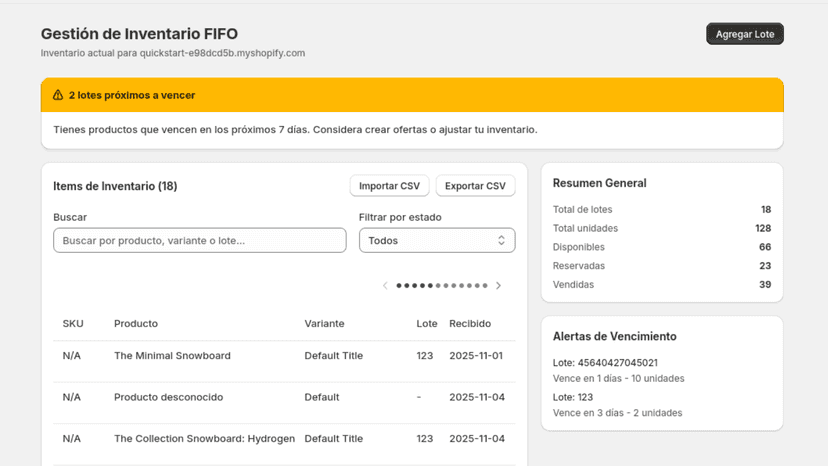 Inventario