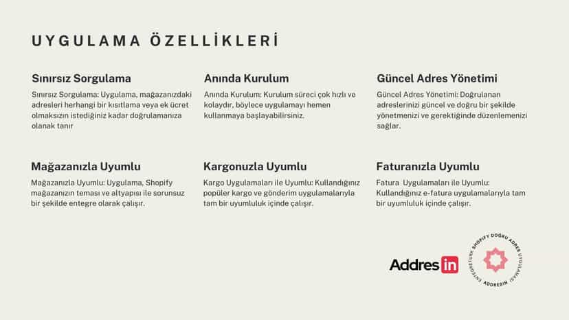 Özellikler