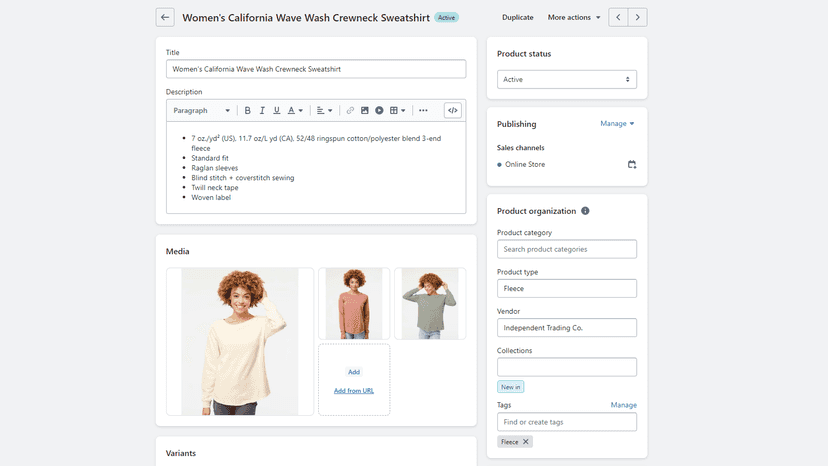 Select products for auto-sync of all fields & metafields