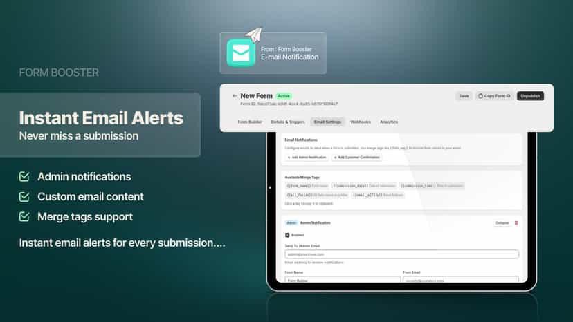 Email Notifications Auto Responder