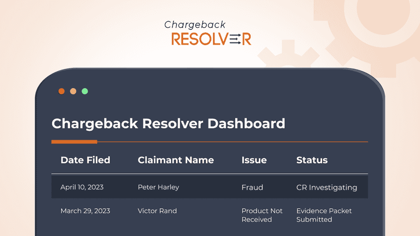 Easy, hassle-free way to manage your chargebacks