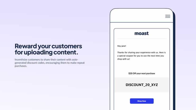 Reward your customers.
