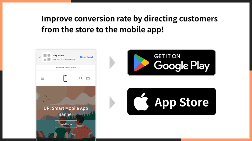 Improve conversion rate by directing customers.