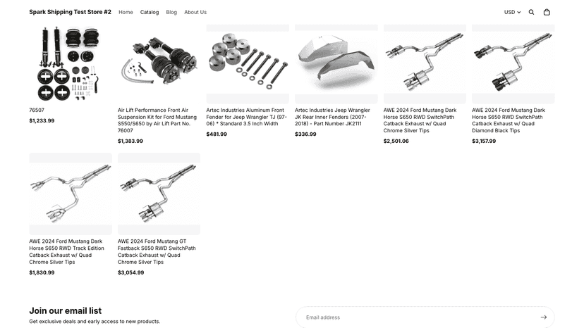 Matching products with images and prices