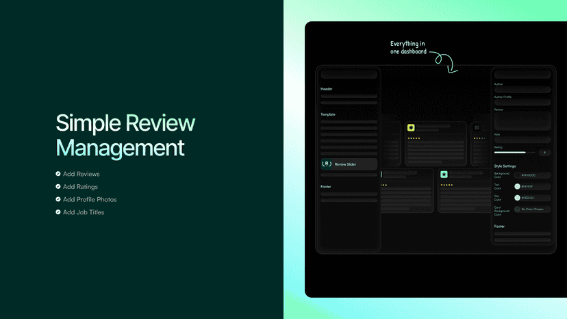 Simple Review Management