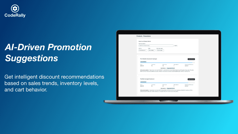 AI-Driven Promotion Sugestions